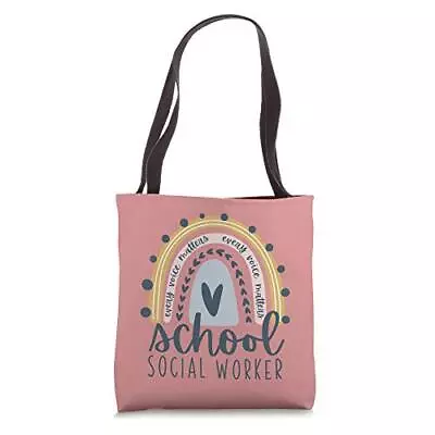 Every Voice Matters School Social Worker Tote Bag • $27.40