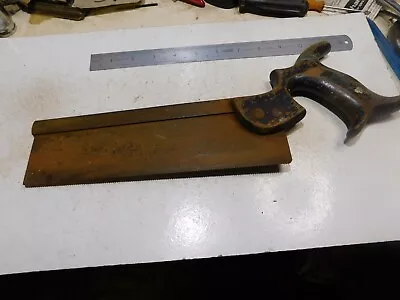 Old Tenon Wood Saw. (n11352) • £2