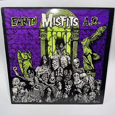 Misfits Earth A.D. Wolfs Blood PL9-02 Plan 9 LP 1983 Danzig OG VG • $175.99