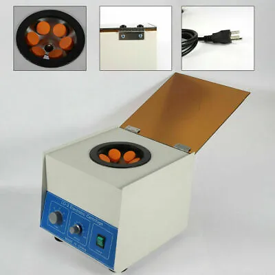 6*50ml LD-3 Electric Benchtop Centrifuge Lab Medical Practice 4000rpm Laboratory • $164.50