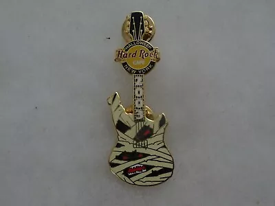 Hard Rock Cafe Pin New York Halloween 2003 Halloween Mummy Guitar • $17