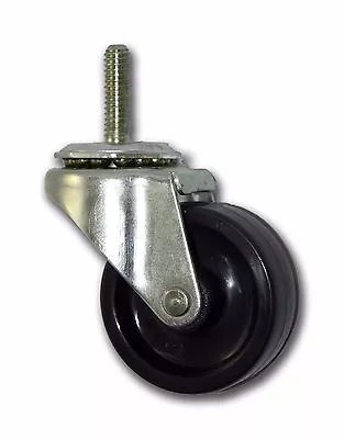 2  Swivel Caster W/ Polyolefin Wheel & 5/16  X 1  Threaded Stem  • $4.95