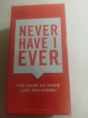 Never Have I Ever The Game Of Poor Life Decisions - 00137 • $22.01