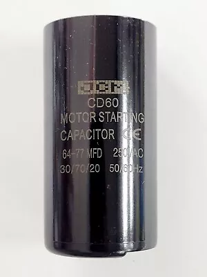 Motor Start Capacitor 64-77 MFD UF 220-250VAC HVAC Cap + US Free Shipping • $9.95