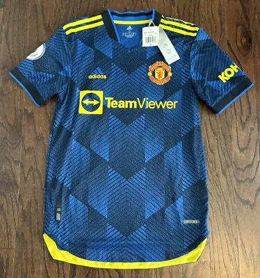 Adidas 21/22 Manchester United Player Edition Soccer Jersey GM4617 Mens Small • $65