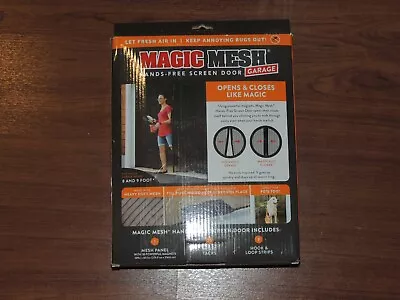 Magic Mesh Magnet Door Screen Mosquito Net Single Car Garage Closure MM181112 • $19.99