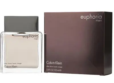 Calvin Klein Euphoria Men Aftershave 100ml Cologne For Him Fresh Aromatic Scent • £26.99