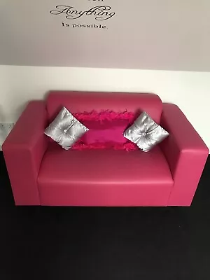 £100 • Buy Pink Leather Sofa