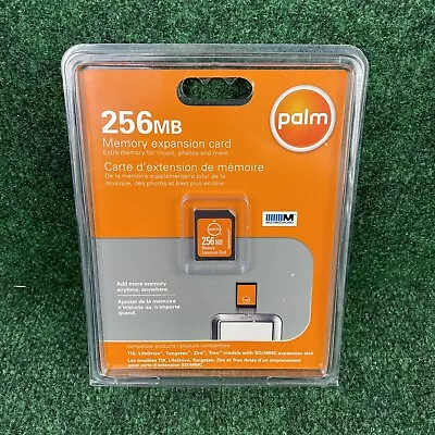 Palm One 256MB SD Secure Digital Memory Card -New Sealed • $24.97