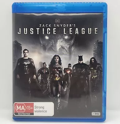 Zack Snyder's Justice League (2021) Ben Affleck *Good Condition* 2 Blu-ray • $14.45