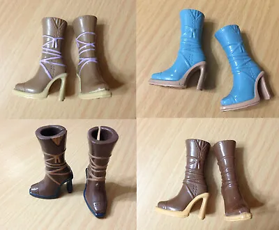 Barbie My Scene Doll Shoes Lace Up High Heel Winter Fashion Boots - CHOOSE • $14.99