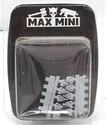 Maxmini MMR-CP-109 Brotherhood Heads [10] (Conversion Bits) Hooded Monks • $10.50