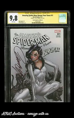 Spiderman: Renew Your Vows #11 Cover D Signed By J. Scott Campbell CGC 9.8 • $111.19