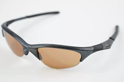 Pre-Owned 1st Gen Oakley Half Jacket 1.0 Gunmetal Grey/VR28 Sunglasses Frames • $78