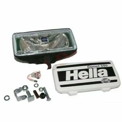 Hella Comet 550 Spot Driving Light With Cover & H3 Bulb 55w 12v Universal • $142.47