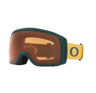 Ski Goggles Oakley Flight Tracker S Balsam Yellow Prizm Snow Persimmon OO7106-18 • $99