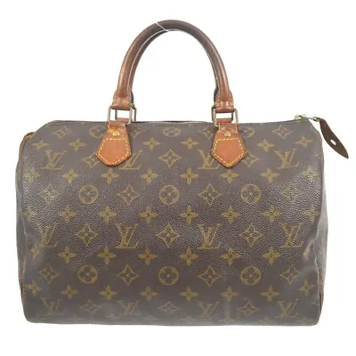 Louis Vuitton Monogram Speedy 30 Handbag M41526 Vi0942 151719 • $170