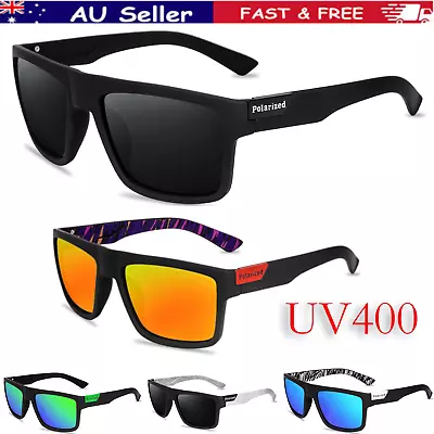 UV400 Men's Sunglasses Outdoor Sports Cycling Polarized Glasses Fishing Driving • $11.99