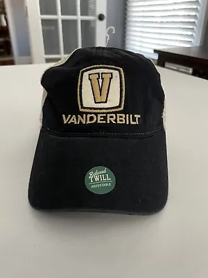 NWOT Vanderbilt Commodores Snapback Trucker Hat By Legacy 1123a • $14.98