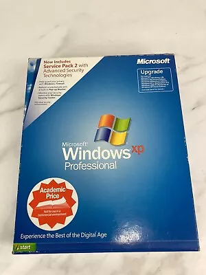 Microsoft Windows XP Professional  Retail Box SP2 Service Pack 2 & Key UPGRADE • $45