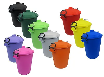 £14.95 • Buy Coloured Bin 50l Litre Ideal For Animal Feed / Horses / Cats / Dogs / Birds.