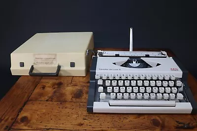 Olympia Traveller De Luxe S Typewriter Portable Vintage 1970s Retro Excellent • £69.99