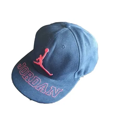 Air Jordan Jumpman Adjustable Black & Red Snapback Cap • $29.99