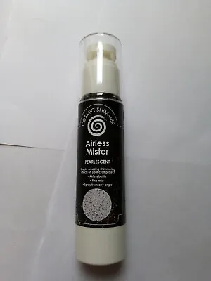 Pearlescent Silver Moon Dust Airless Mister By Cosmic Shimmer. Size 50ml • £2.50