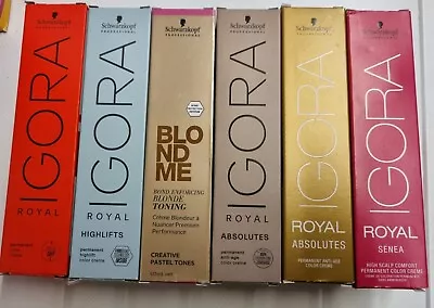 Schwarzkopf IGORA Royal Hair Colour Highlifts Absolutes Senea BlondeMe 60ml • £7.89