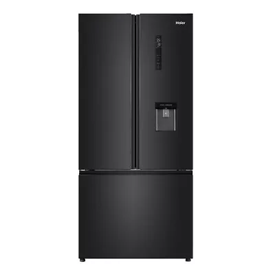 Haier 489L French Door Refrigerator Black HRF520FHC • $1649