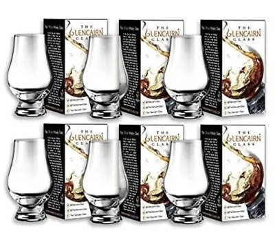 Glencairn Crystal Whiskey Glass Set Of 6 Clear 6 Pack • $38.57