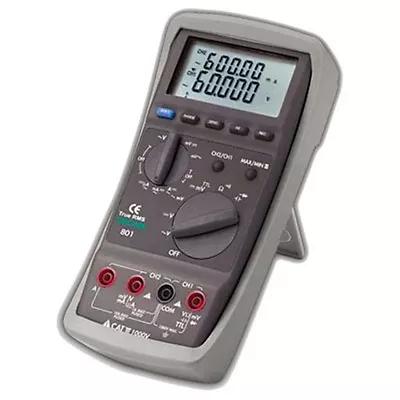 Dual Channel Multimeter Hi-accuracy 0.04%DCV & 0.2%ACV 10KHz Bandwidth RS232 803 • $220