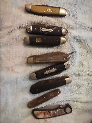 Boy Scout Knife Lot Vintage • $85