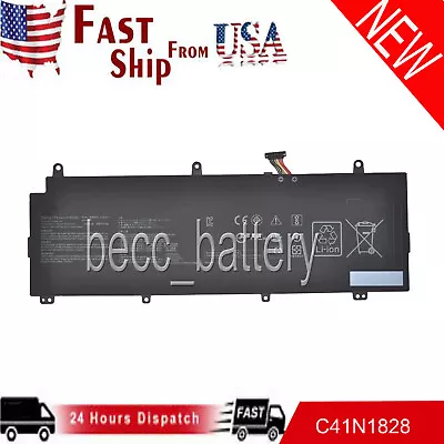 C41N1828 Battery For ASUS GX531GW-AH76 GX531GW-ES035R GX531GW-ES027T 60W • $38.55