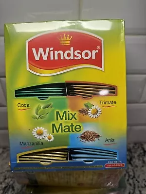 . Mix Mate Windsor  4 Different Flavor. ManzanillaanísTrimate Y Mate De Coca • $50