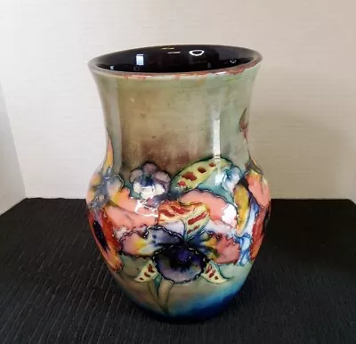 Antique Moorcroft Pottery Large Floral Vase. 1928-1949 • $350