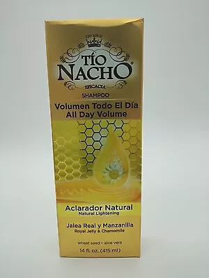 Tio Nacho Natural Lightening Volumizing Shampoo Royal Jelly And Chamomile 14oz • $2.95