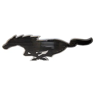 NEW OEM 2020-2021 Ford Mustang Mach-E Chrome And Black Pony Grille Emblem • $125.90