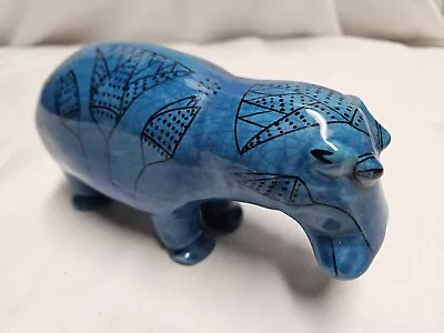 Metropolitan Museum Of Art Blue William Hippo Egyptian Faience Figurine  8  • $14
