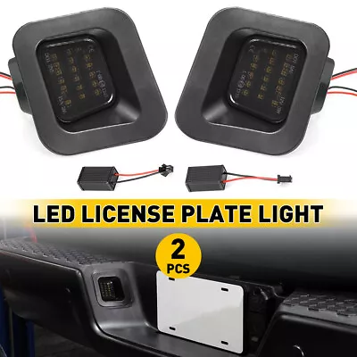 LED License Plate Rear Lights SMOKED LENS Fit Dodge Ram 2003-2018 1500 2500 3500 • $14.99