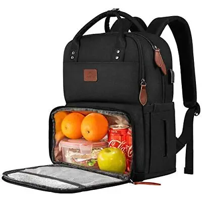 MATEIN Work Backpack Woman Insulated Cooler Backpacks With Lunch Box 15.6 Inch • $42.12