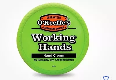 O'Keeffe's WORKING HAND CREAM & FOOT CREAM Cracked Split Skin Non Greasy Tub UK • £5