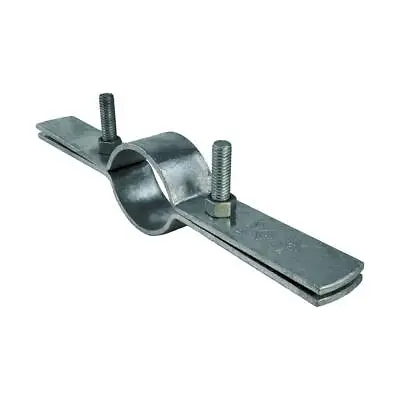 Highcraft 2 In-14 IN PVC Tubing Copper Riser Clamp Pipe Support Galvanized Steel • $7.99