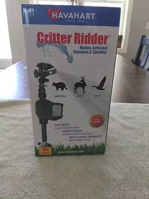 NEW Havahart Motion Activated Animal Repellent Sprinkler Critter Ridder NIB • $14.50