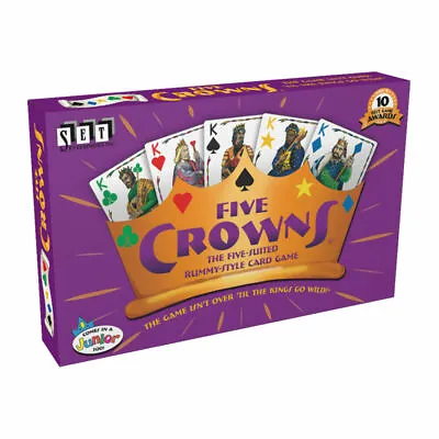 $21.99 • Buy OZ Five Crowns Card Game 5 Suites Classic Original Family Party Rummy Style Play
