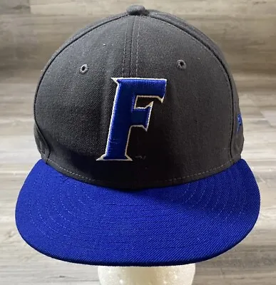 New Era Florida Gators Hat Cap Blue Gray Team Logo 59FIFTY Men’s Fitted 7-1/4 • $20