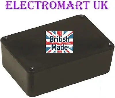 Abs Black Plastic Electronics Project Box Enclosure 113 X 59 X 24mm • £5.98