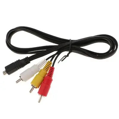 AV A/V TV DVD Receiver Video Cable Cord For Sony Camcorder Handycam DCR HDR • £6.10