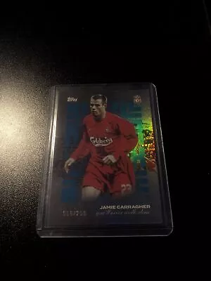 Topps Liverpool Team Set 23/24 You'll Never Walk Alone Jamie Carragher 056/250 • £5