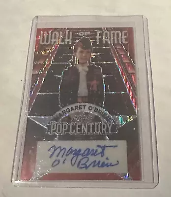 2023 Leaf Pop Century - Margaret O'Brien - Red Auto #d 1/2 • $49.99